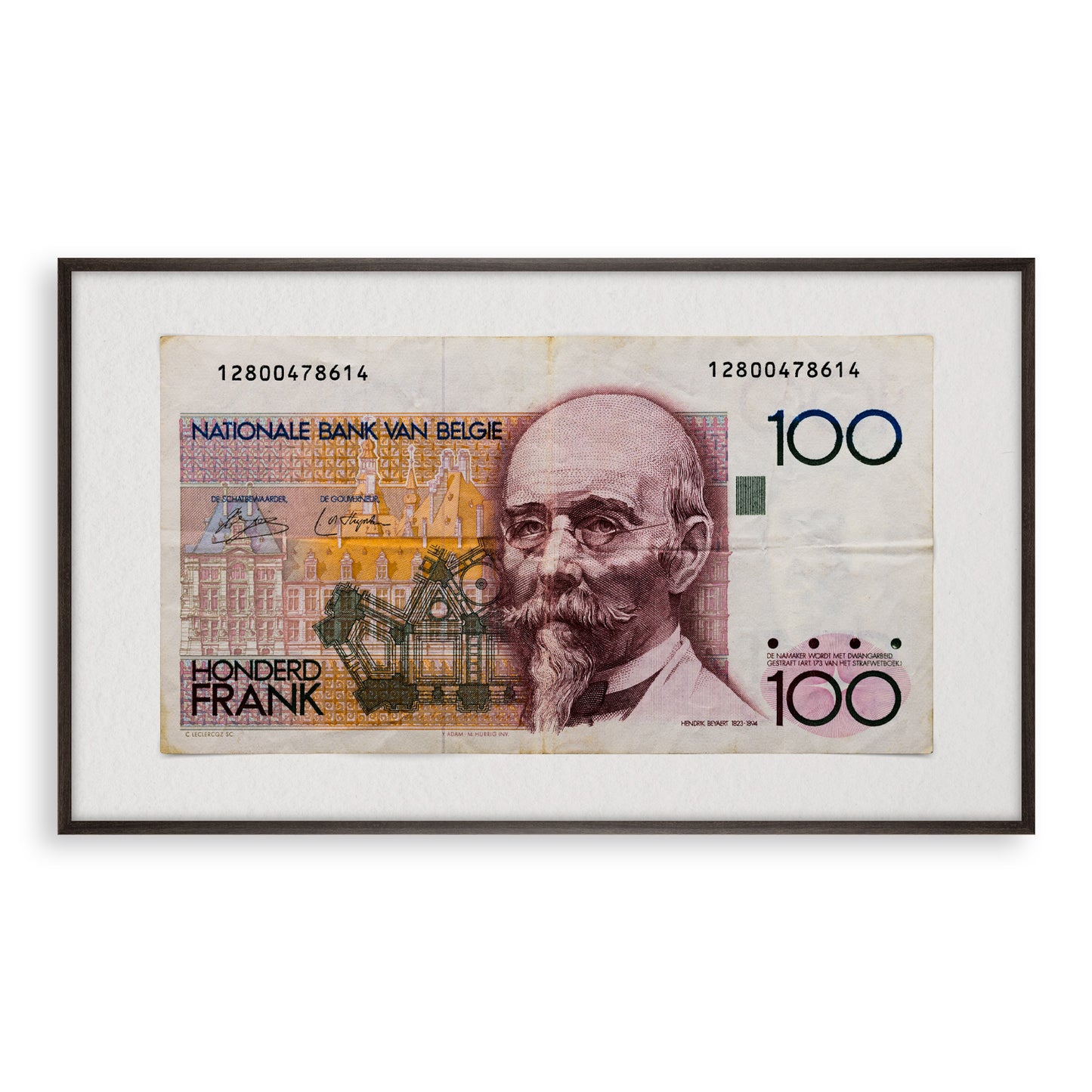 100 BEF recto